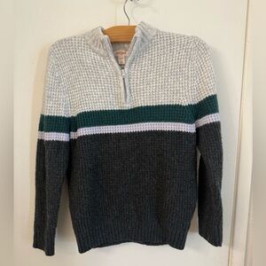 Kids Cat & Jack Knit Quarter Zip Jacket